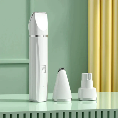 4-in-1 Electric Pet Grooming Kit – Quiet & Cordless
